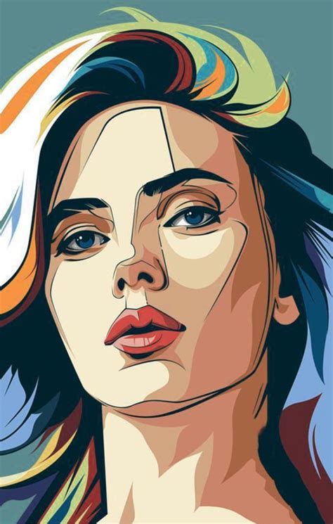 Draw A Vector Portrait As A Graphic Artist By Minenhleverdoo2 Fiverr