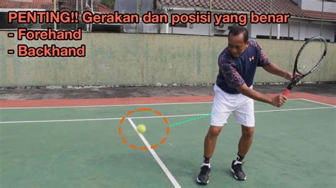 Teknik Forehand Dan Backhand Tenis Tips Basic Penting Bagi Semua