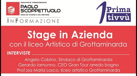 InFormazione Con Il Liceo Artistico Di Grottaminarda Paolo