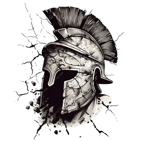 Achilles Helmet Drawing
