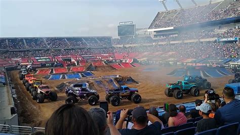 Monster Jam World Finals 21 Freestyle Intro My Most Popular Video