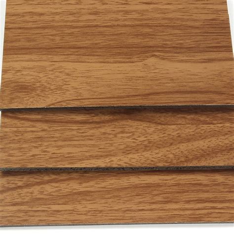 Brown Fire Proof Wooden Texture Acp Sheet Size Inch Thickness