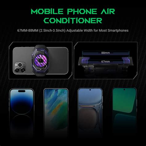 Enfriador De Tel Fono M Vil Black Shark Quiet Phone Radiator Ventilador