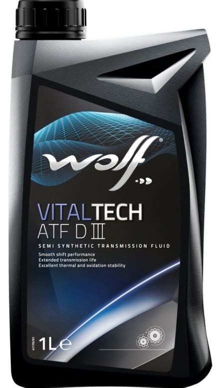 WOLF VITALTECH ATF DIII 1 ЛИТЪР Автомобилни масла и консумативи