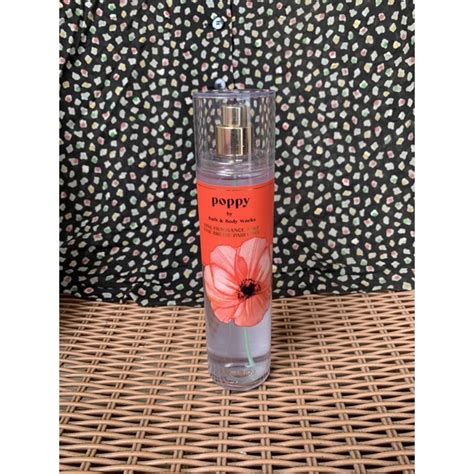 Jual Bath Body Works BBW Original Poppy Fine Fragrance Body Mist