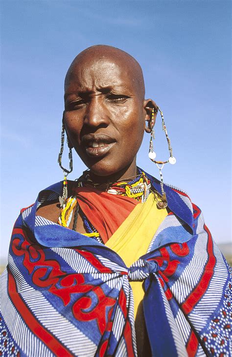 Masai Woman Kenya Tanzania License Image 70146965 Lookphotos