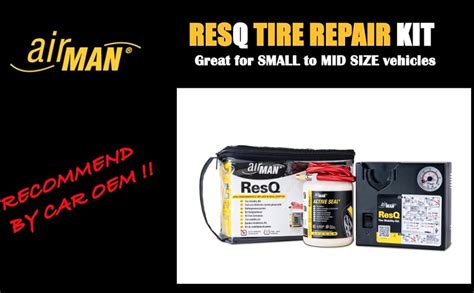 Amazon Airman Flat Tire Repair Kit Resq V Compressor Tire