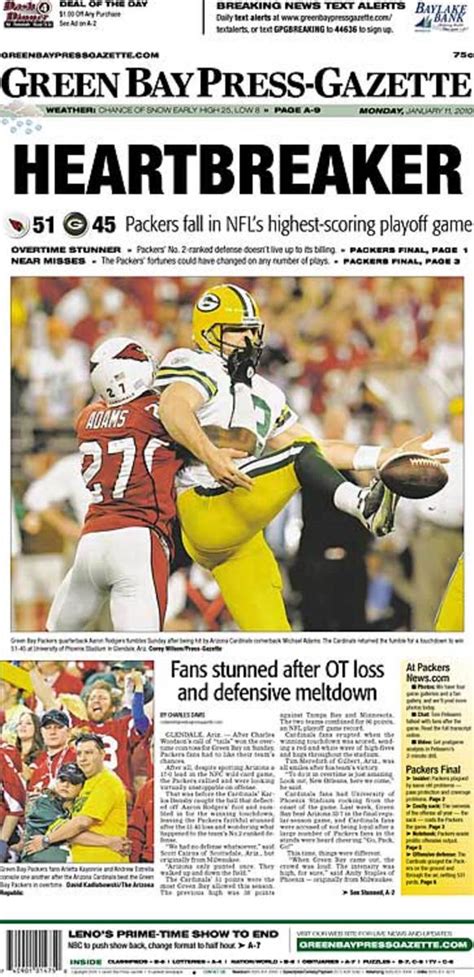 NFL Wild-Card Newspaper Headlines - Sports Illustrated