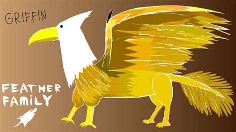 GRIFFIN GRYPHON from Feather Family on Behance