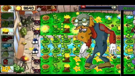 Plants Vs Zombies Survival Pool Gameplay From 1 Until 4 Flags