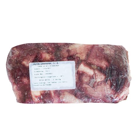 Tuambia Carne De Res Troceada 2 Kg Importado