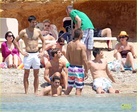 Novak Djokovic Is Happy And Shirtless On His Bachelor Party Vacation Photo 3133676 Novak