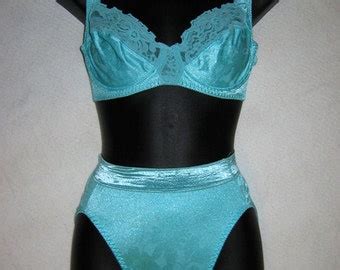 Turquoise Lingerie Etsy