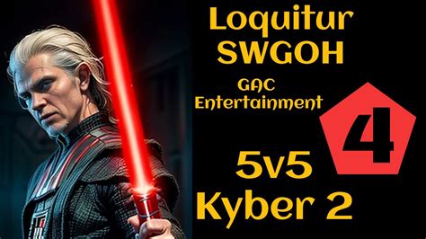 SWGOH Loquitur 5v5 GAC K2 M4 LV Rey Traya Jabba Kelleren Beq On