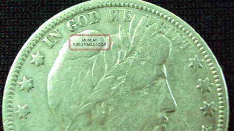 Coinhunters 1910 Barber Silver Half Dollar Very Fine Vf Details