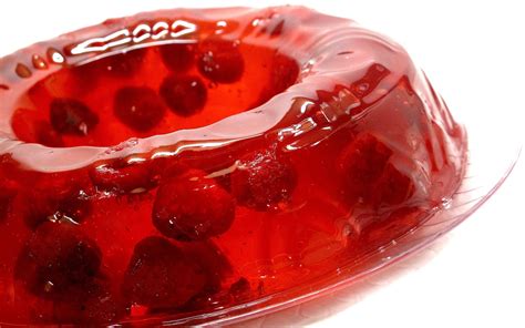 Photography of Strawberry Jelly served on clear glass plate HD ...