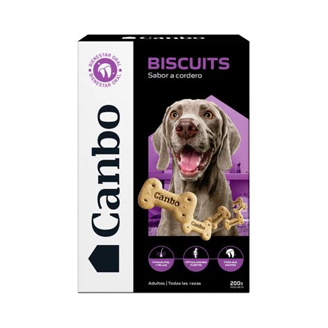 Canbo Snack Biscuits De Cordero Adulto Huellitas Pets