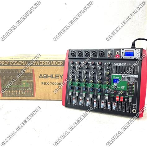 Power Mixer Channel Output Channel Ashley Prx S Plus Subwoofer