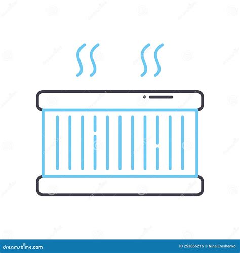 Hot Tub Line Icon Outline Symbol Vector Illustration Concept Sign Stock Vector Illustration