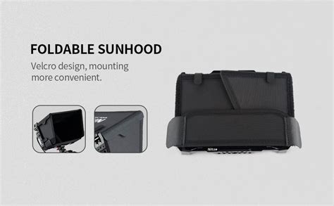 Nitze Shinobi 7 Cage With Sunhood For Atomos Shinobi 7 Monitor JT