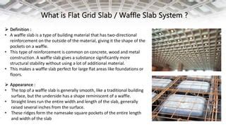 Flat Grid / Waffle Slab | PPT