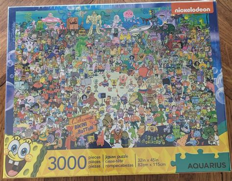 Nickelodeon SpongeBob SquarePants Bikini Bottom Jigsaw Puzzle 3000