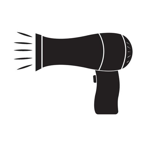 Hairdryer Icon Logo Vector Design Template 38108014 Vector Art At Vecteezy