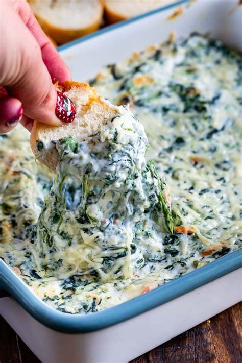 Easiest Hot Spinach Dip Recipe Crazy For Crust Recipe Hot Spinach