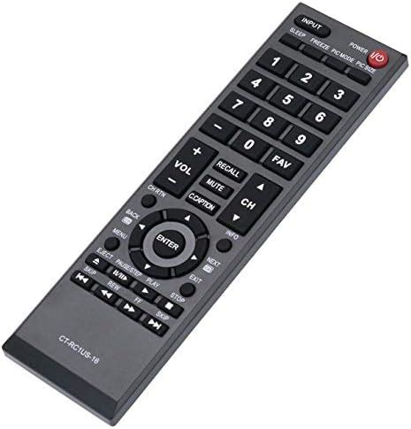 Amazon New Ct Rc Us Remote Control Replacement For Toshiba Tv