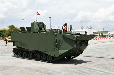 Fnss Mav Armoured Amphibious Marine Assault Vehicle Deliveries To Turkish Navy Has Started