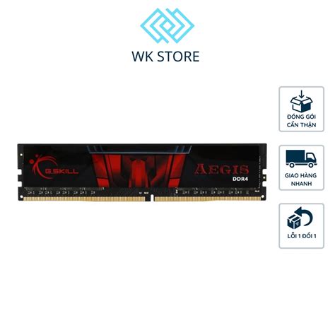 Ram Máy Tính Bàn G Skill Aegis 8GB 1x8GB DDR4 3200MHz F4 3200C16S