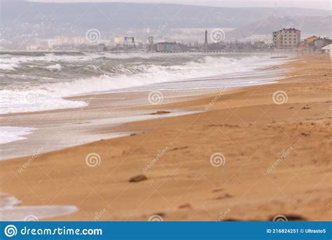 Deserted Beaches of Feodosia in Winter Stock Image - Image of wallpaper ...