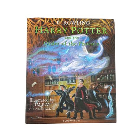 Harry Potter And The Order Of The Phoenix Illustrated Novel