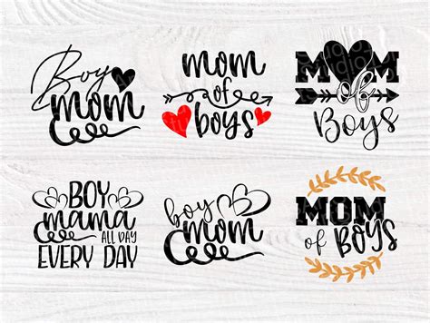 Boy Mama Shirt Svg Mama Of Boys Shirt Svgboy Momma Digital File For