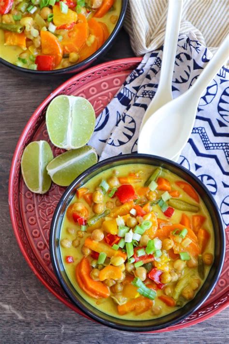 Curry De L Gumes Au Lait De Coco Vegan