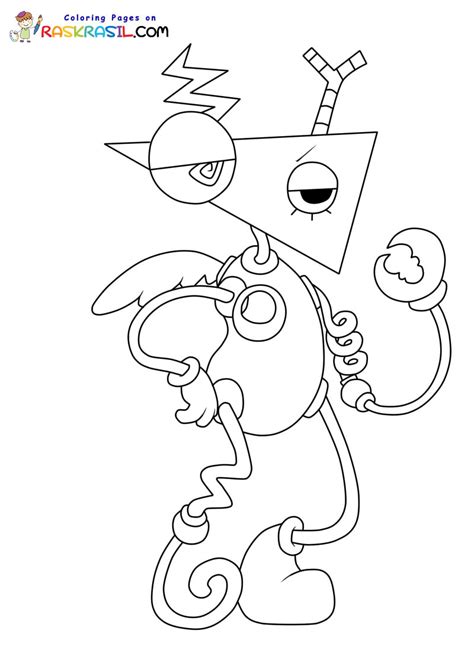 The Amazing Digital Circus Coloring Pages