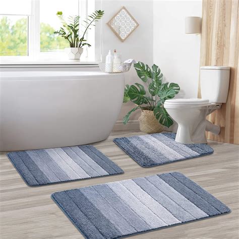 Irie Multiple Non Slip Piece Bath Rug Set At Carmella Hesse Blog