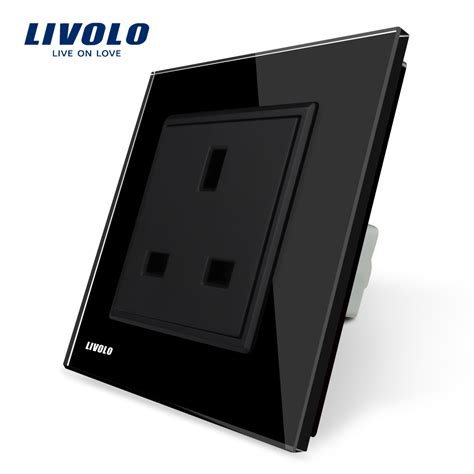 Livolo EU Standard UK Socket 13A Wall Power Outlet Vl C7c1UK 12 15