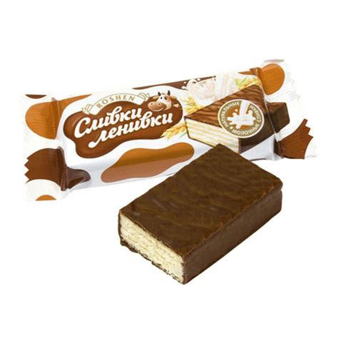 Вафельные конфеты «Сливки-Ленивки», 0.22 кг | $4.99 - купить на ...