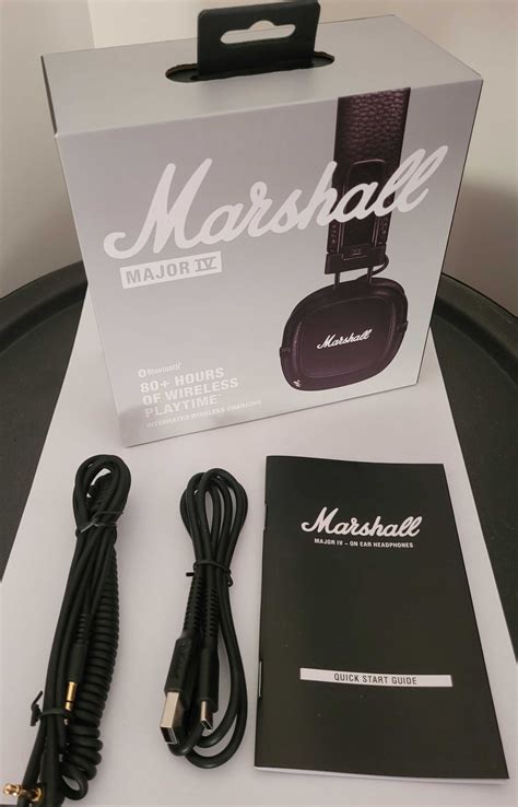 Marshall major IV Black наушники навушники Маршал майор 4 нові запак: 4 ...