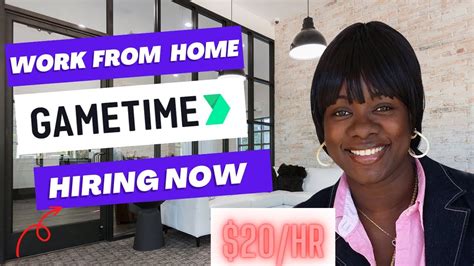 Gametime Work From Home Jobs 2023 Entry Level 2 Bonus Jobs Youtube