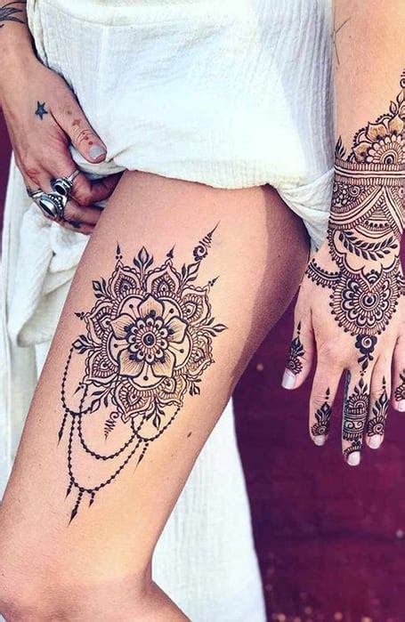 Learn 96 About Henna Leg Tattoo Latest In Daotaonec