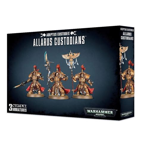 Warhammer 40K Adeptus Custodes Allarus Custodians By Games Workshop