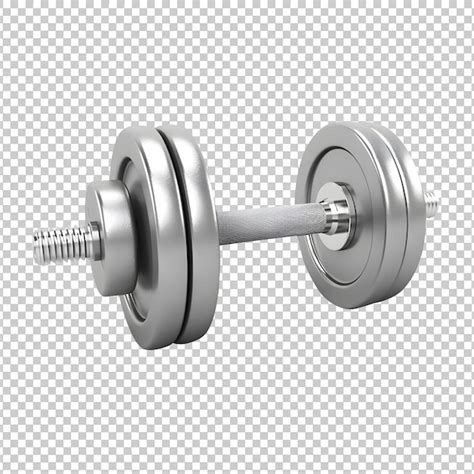 Premium Psd Psd Weight Dumbbell Isolated On Transparent Background