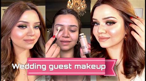 Easy Wedding Guest Makeup Easy Soft Glam Makeup Tutorial Soft Look