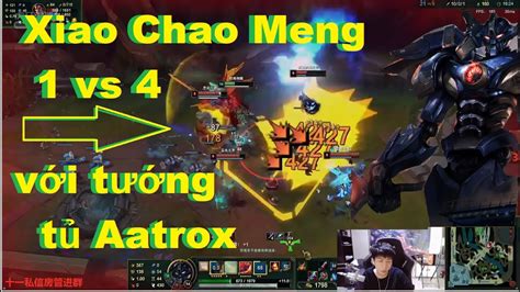 Cả Team Địch Khóc Thét Với Aatrox Của Xiao Chao Meng DariusLol YouTube