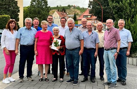 Sommerfest Der Cdu Heppenheim Mit Ehrung Langj Hriger Mitglieder