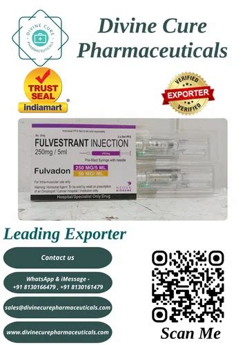 Fulvadon Fulvestrant Injection Strength Mg At Rs Piece In