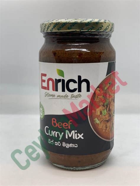 ENRICH BEEF CURRY MIX 350G Ceylon Products Online