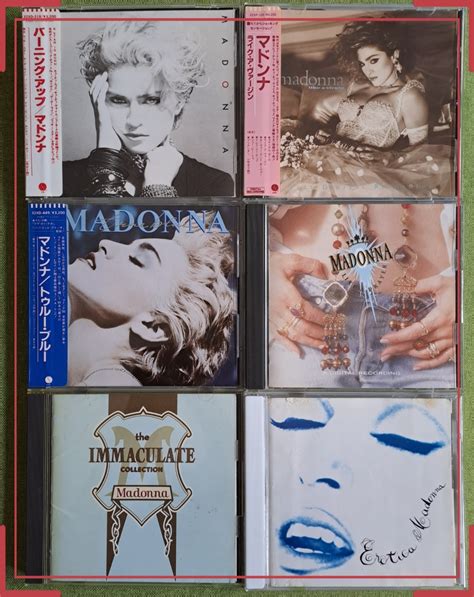 Madonna Cd Made In Japan True Blue Sanyo Like A Virgin